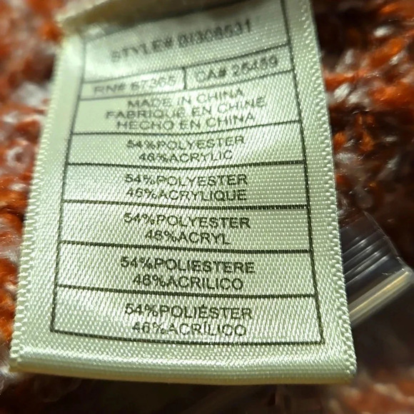 NWT Steve Madden Odetta Open Pocket Cardigan Salmon color Women Size S - Picture 6 of 12